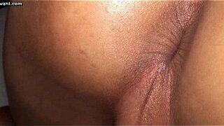 Pretty shemale licks and enjoying anal sex porn video